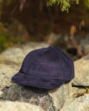 Men's Passenger Byron Recycled Cap Rich Navy | US-BUPSOE701