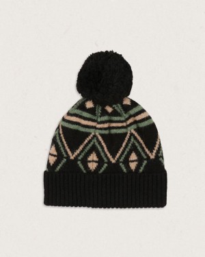 Men's Passenger Ember Bobble Hat Black | US-RPTFMC057