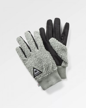 Men's Passenger Snowfall 2.0 Recycled Sherpa Gloves green | US-NRFHBW107