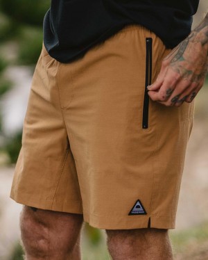 Men's Passenger Traveller Organic All Purpose Shorts Coconut | US-PBGUAW358