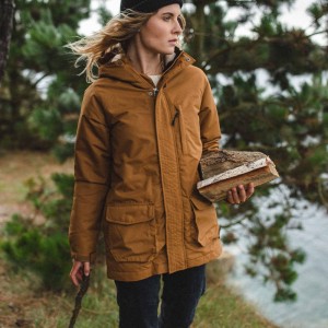 Women's Passenger Alaska Recycled Jacket Rubber | US-JXVENY183