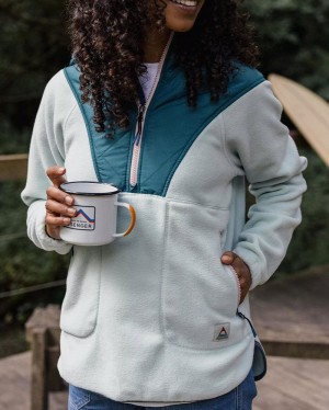 Women's Passenger Juana Recycled Polar Hooded Fleece Surf Spray | US-PFJWIN217