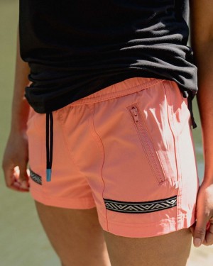 Women's Passenger Shallows All Purpose Shorts Shell Pink | US-ZDFLXB392