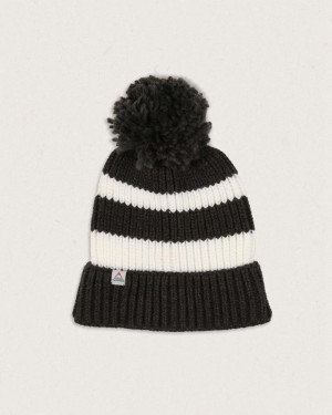 Women's Passenger Summit Bobble Hat Black | US-SMHQKJ971