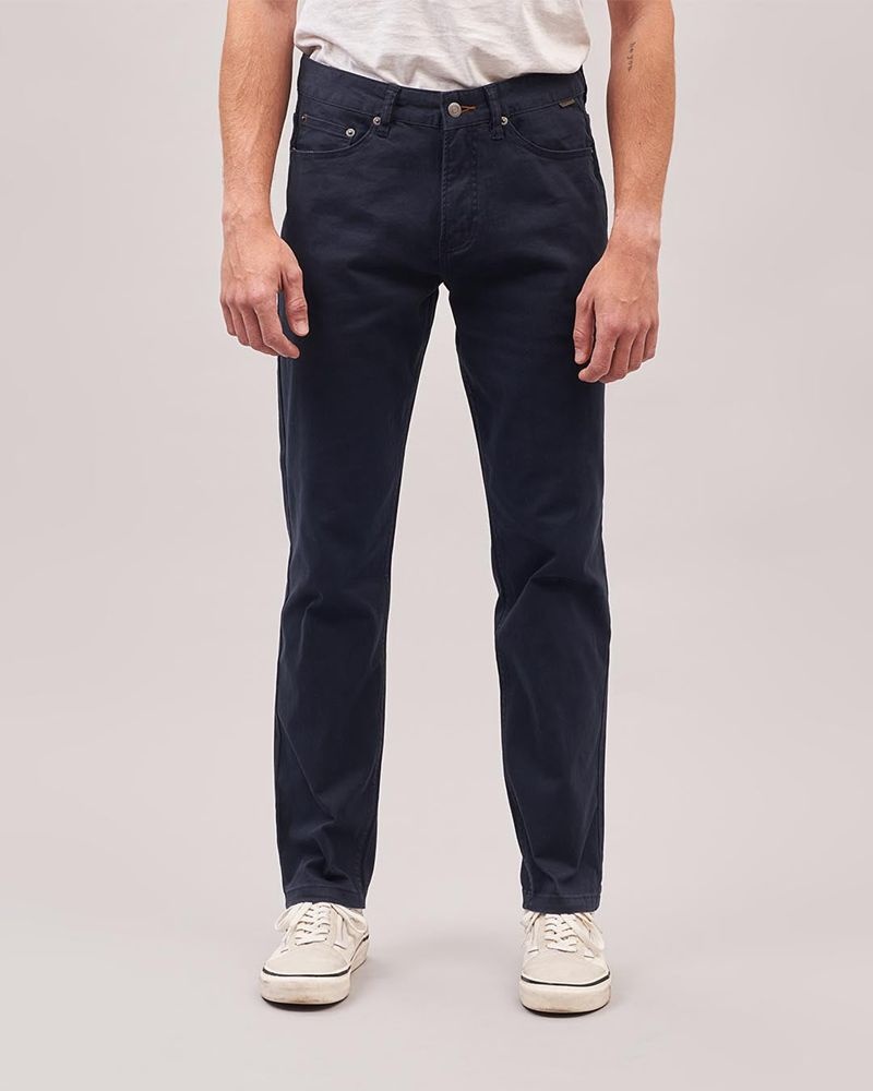 Men's Passenger 365 5 Pocket Pants Deep Navy | US-FRSMEV562