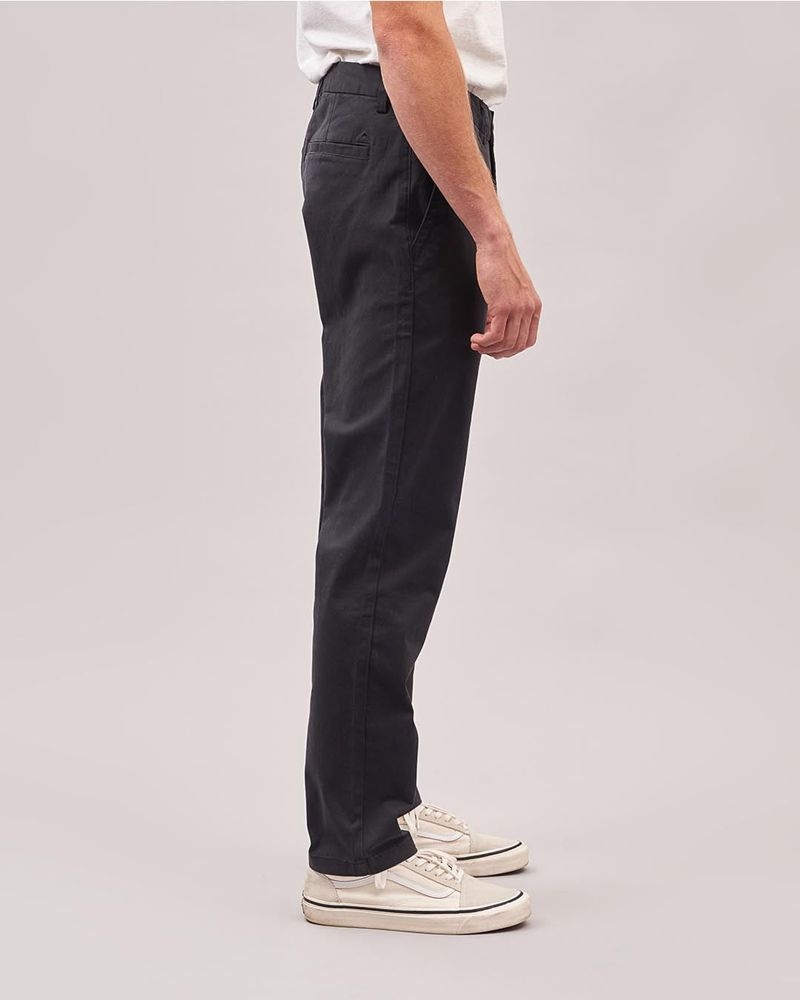 Men's Passenger 365 Organic Cotton Pants Faded Black | US-TMYWLR907