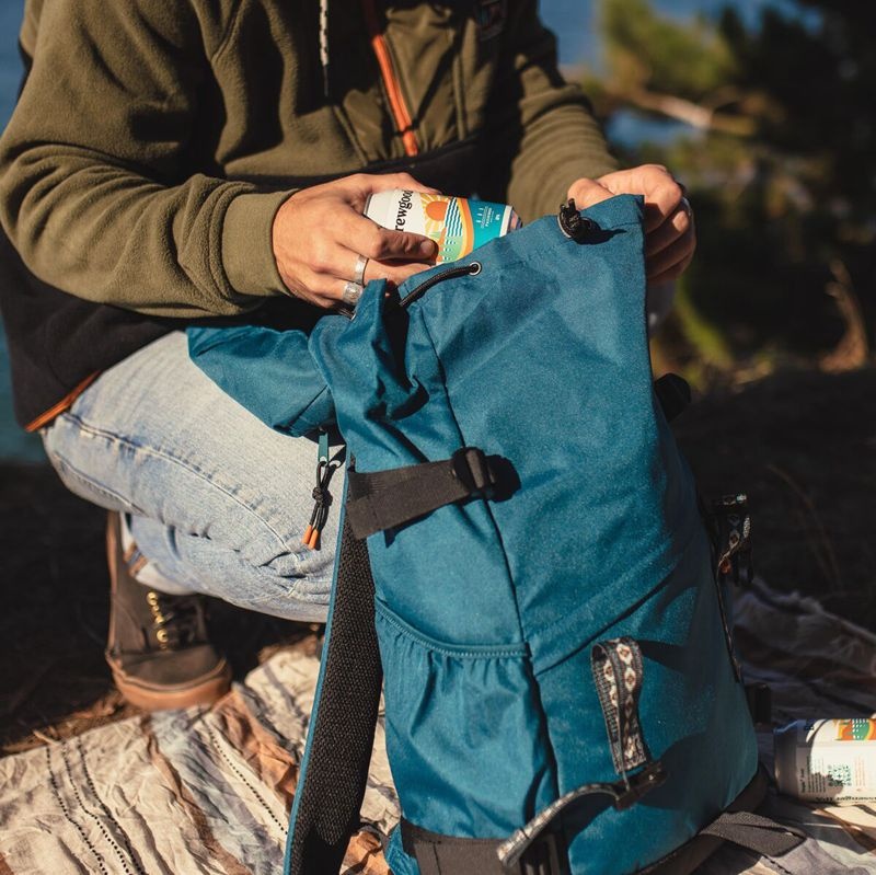 Men's Passenger Boondocker Recycled 26L Backpack Ash Blue | US-SNECMP827