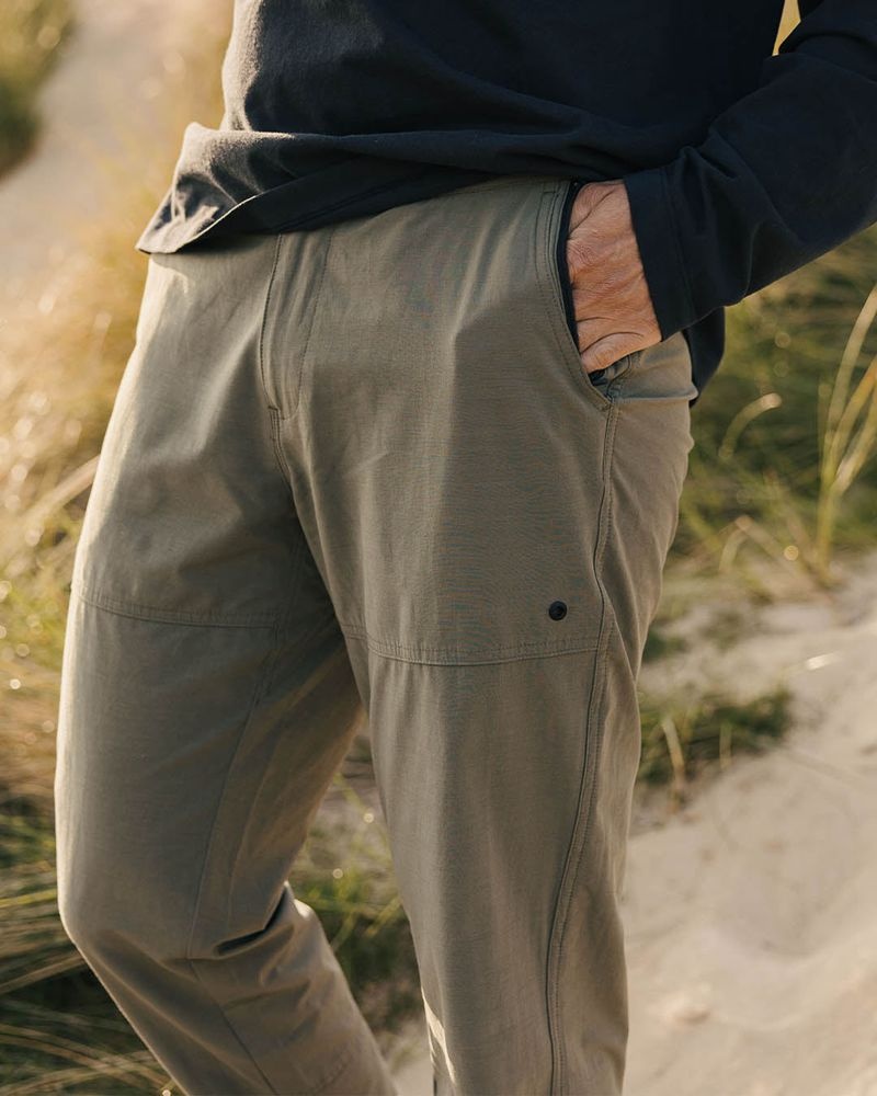 Men's Passenger Drift Pants Dusty Olive | US-AXFEHI405