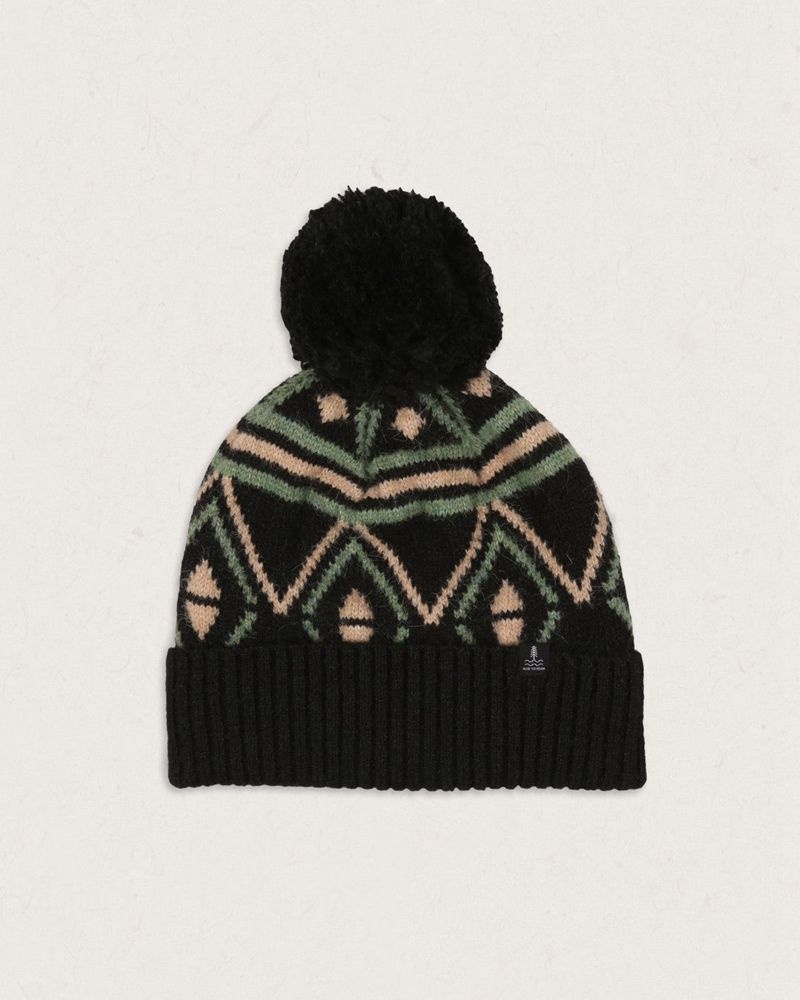 Men's Passenger Ember Bobble Hat Black | US-RPTFMC057