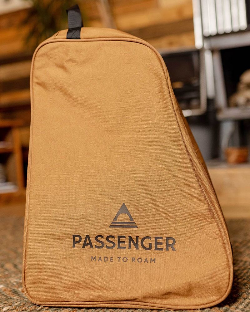 Men's Passenger Explore Recycled Boot Bag Golden Brown | US-FDIYWA046