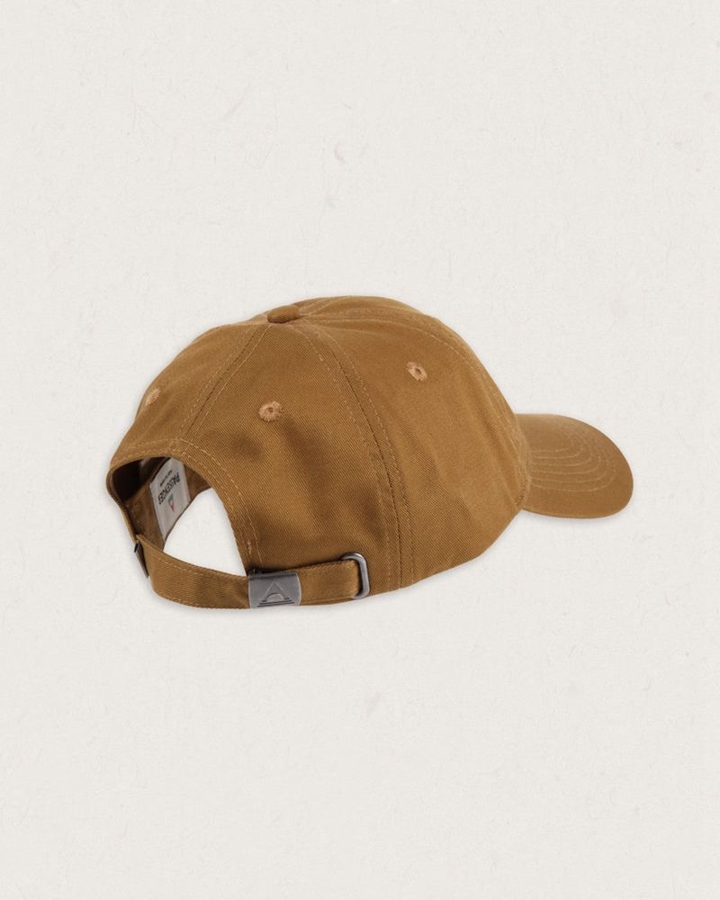 Men's Passenger Fade Recycled Cotton Low Profile 6 Panel Cap Mustard Gold | US-TPNBQU902