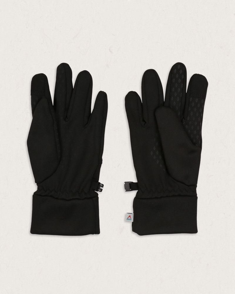 Men's Passenger Jackson Gloves Black | US-DXSAGB680