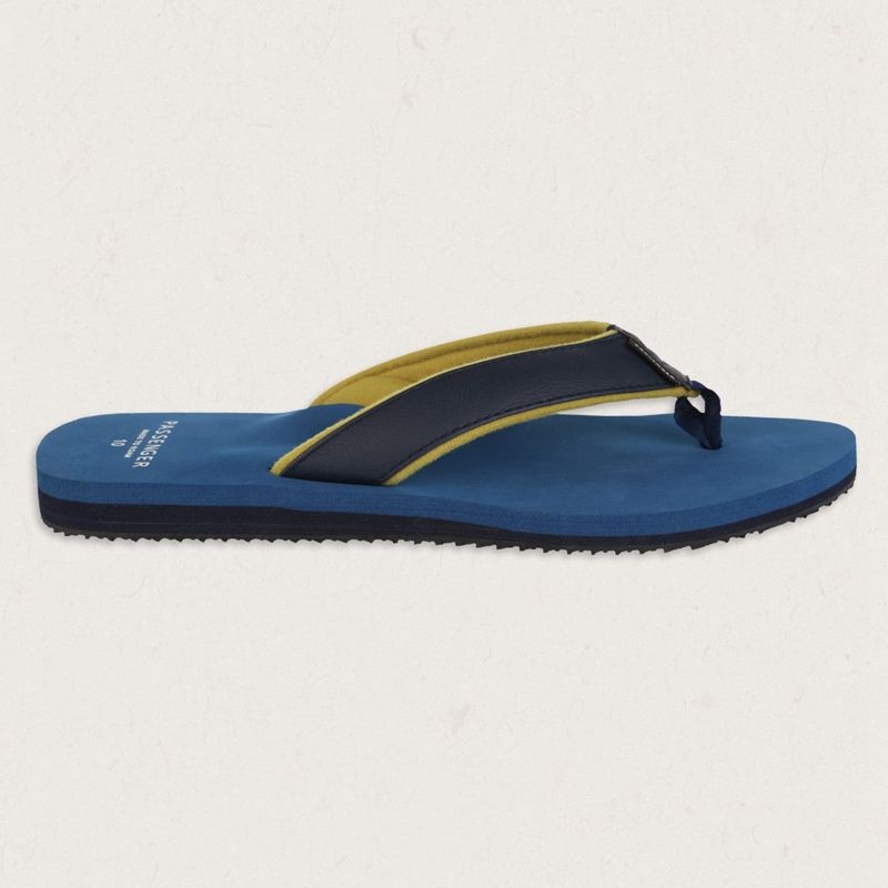 Men's Passenger Laguna Flip Flops Ash Blue | US-KFLCWH801