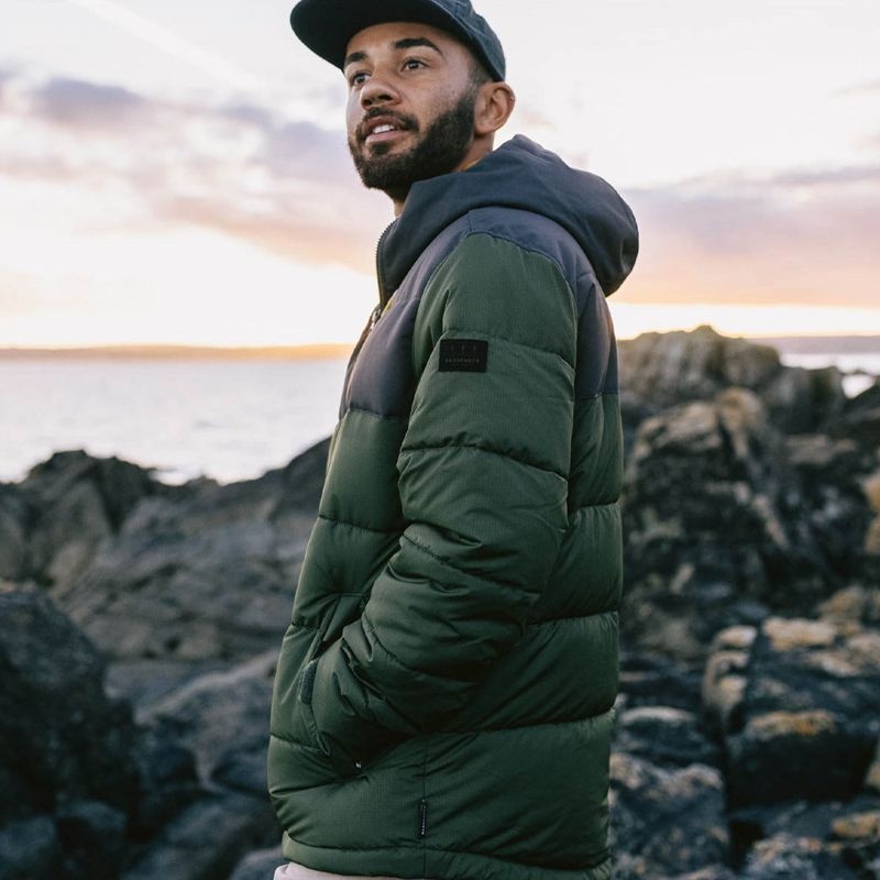 Men's Passenger Manitoba Recycled Jacket green | US-KQYJZE910