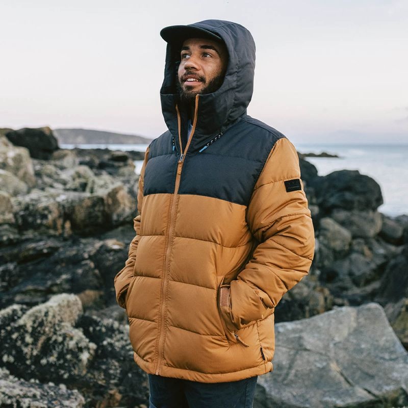 Men's Passenger Manitoba Recycled Jacket Coconut | US-NLHOYP978