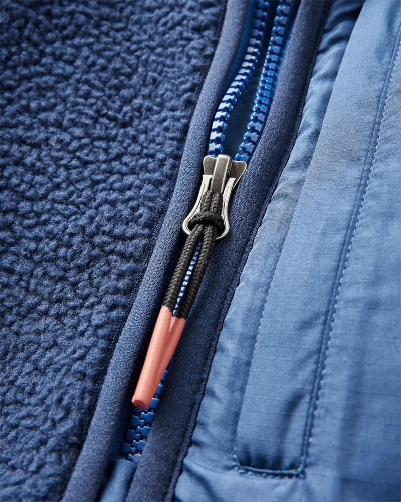 Men's Passenger Offgrid 2.0 Recycled Sherpa Fleece Rich Navy | US-SMRXDO975