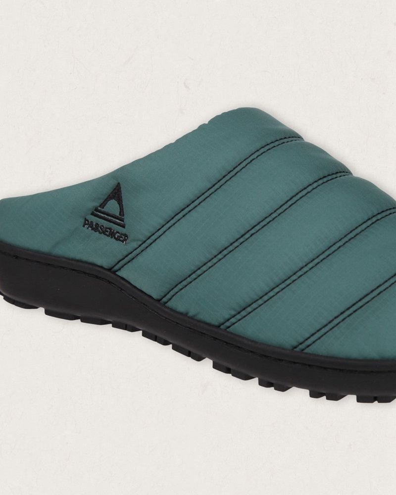 Men's Passenger Sole Recycled Slippers Deep Ocean | US-TSDBEZ024