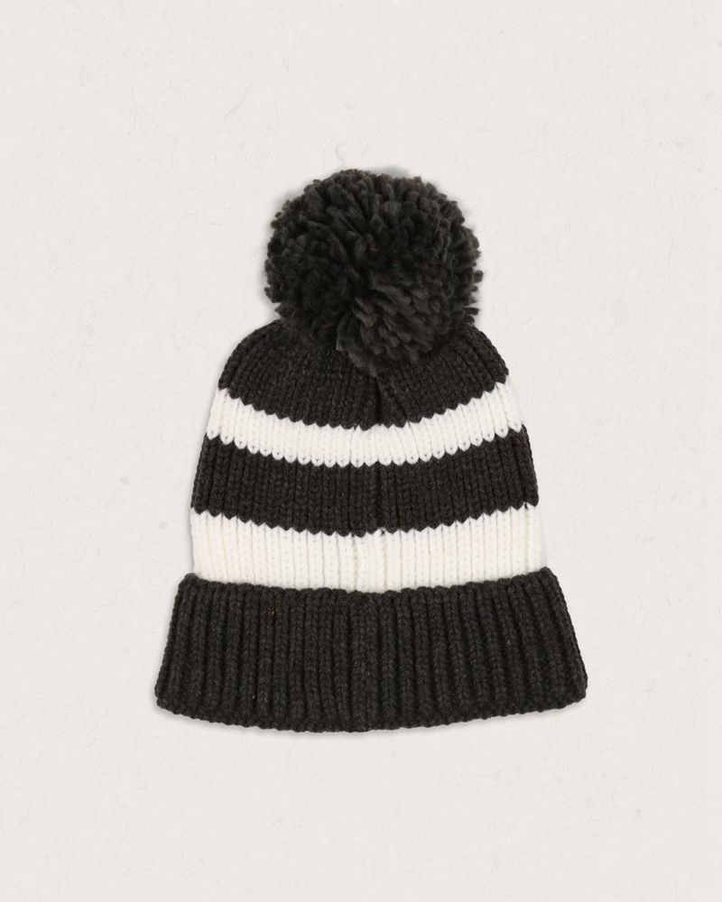 Men's Passenger Summit Bobble Hat Black | US-KWRVTU840