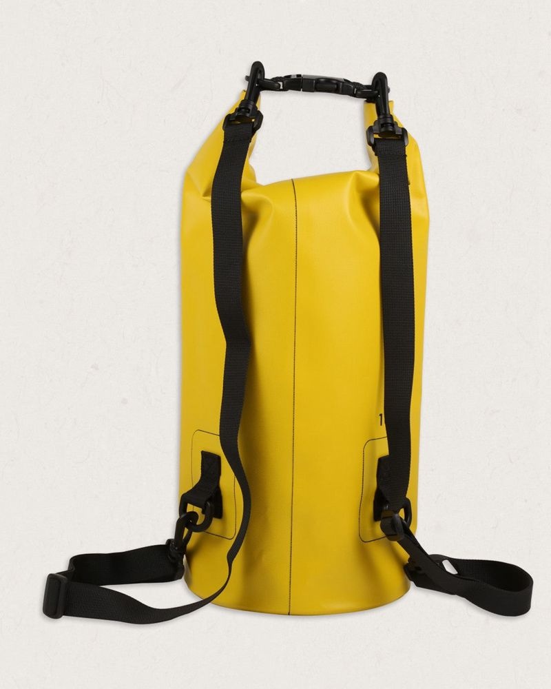 Men's Passenger Tide 10L Recycled Dry Bags Dandelion Yellow | US-WZRYCX620