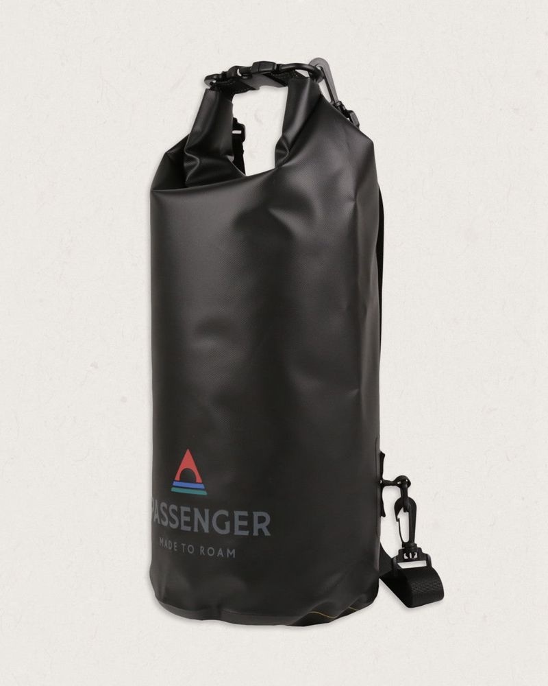 Men's Passenger Tide 10L Recycled Dry Bags Black | US-KWQZYL752