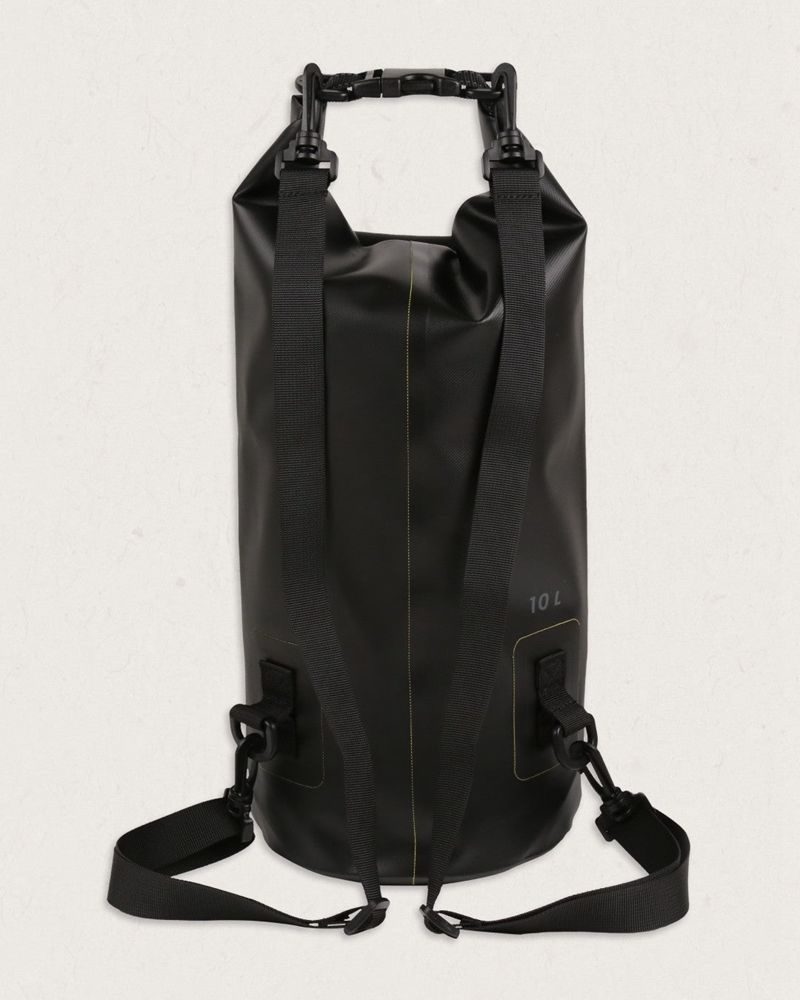 Men's Passenger Tide 10L Recycled Dry Bags Black | US-KWQZYL752