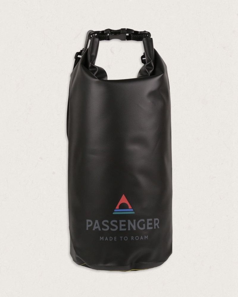 Men\'s Passenger Tide 10L Recycled Dry Bags Black | US-KWQZYL752