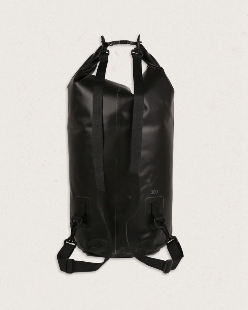 Men's Passenger Tide 30L Recycled Dry Bags Black | US-UHOEJM905