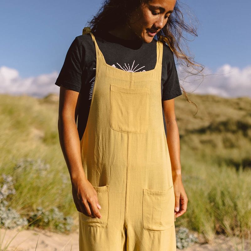 Women's Passenger Carefree Dungarees Jojoba | US-UFDCZJ421