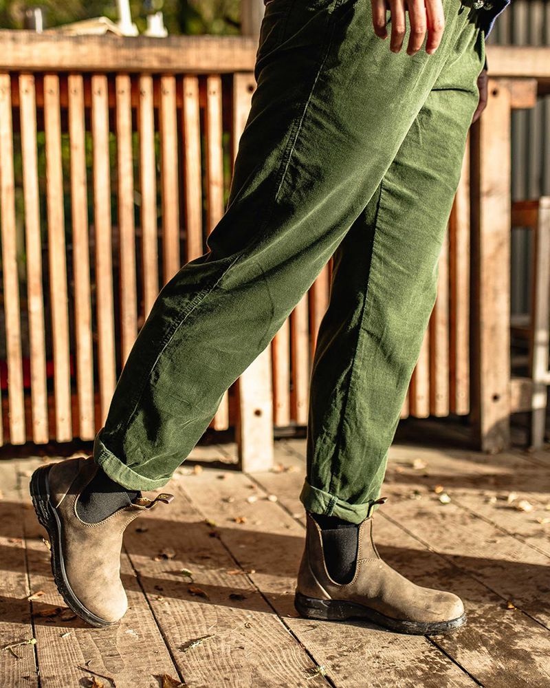 Women's Passenger Compass Recycled Corduroy Pants green | US-IXJDYZ635