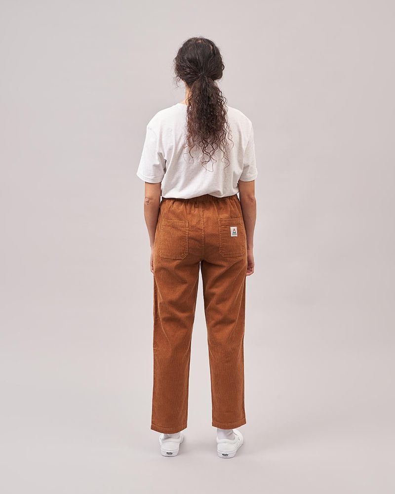 Women's Passenger Compass Recycled Corduroy Pants Coconut | US-NLGKUD532