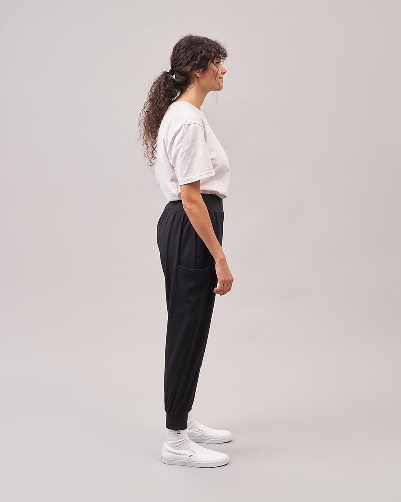 Women's Passenger Day Dream Pants Black | US-CJBWYF953