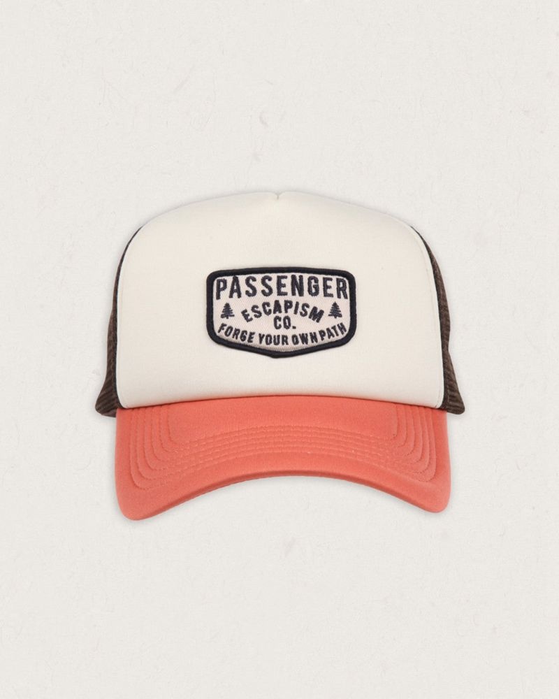 Women's Passenger Forge Snapback Trucker Cap Bruschetta Tricolour | US-DPKUAI783