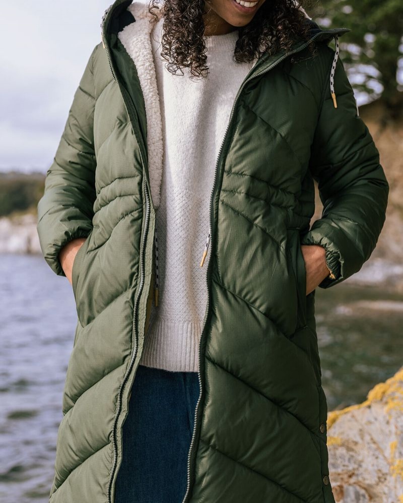 Women's Passenger Kinsey Recycled 2.0 Jacket green | US-QVAKZS103