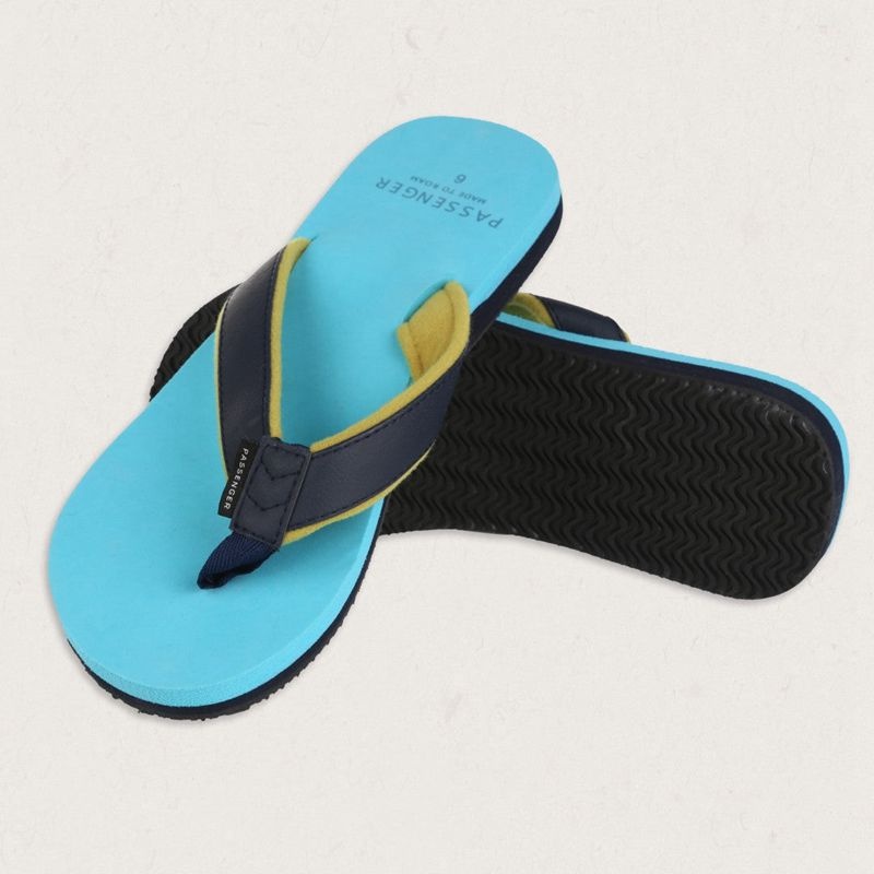 Women's Passenger Lima Flip Flops Pastel Turquoise | US-LVJZKS813