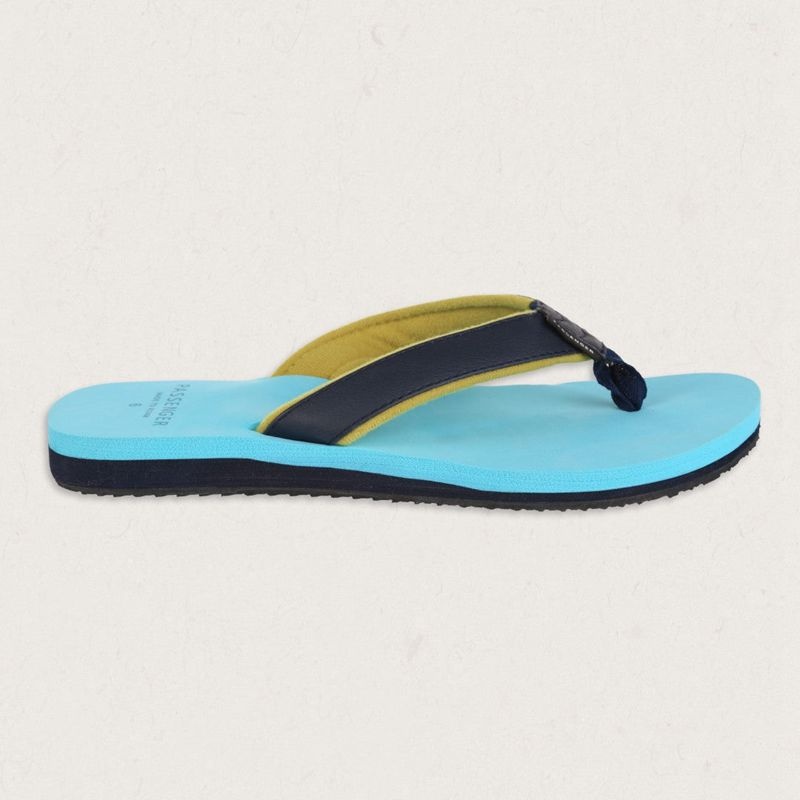 Women's Passenger Lima Flip Flops Pastel Turquoise | US-LVJZKS813