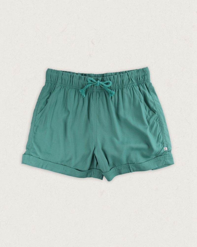 Women's Passenger Santosa Shorts Deep Sea | US-CRTPEN513