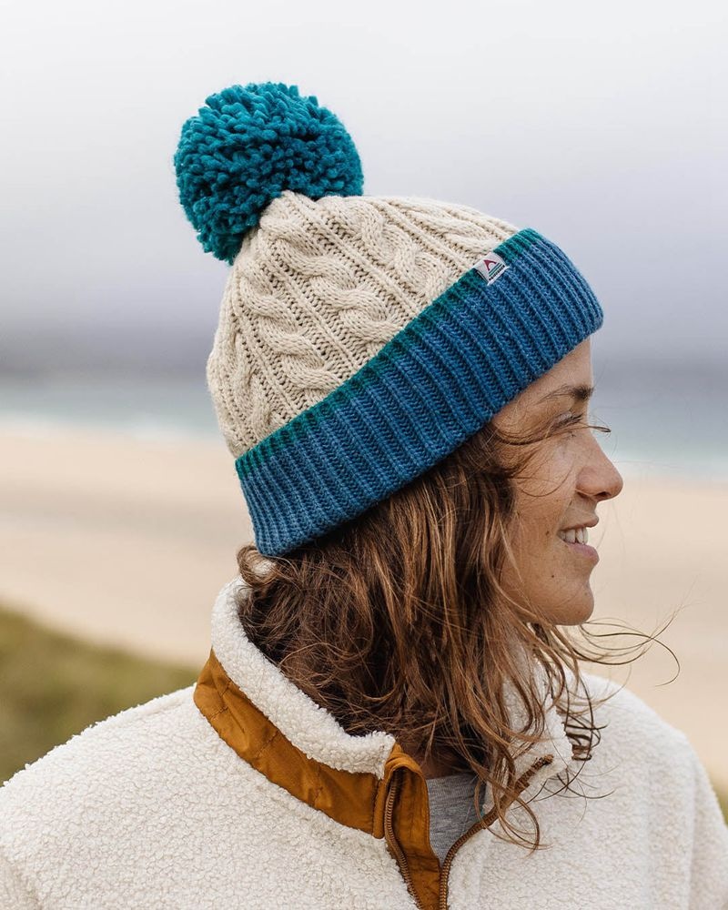 Women's Passenger Stoke Bobble Hat Oatmeal | US-TDEPJM512