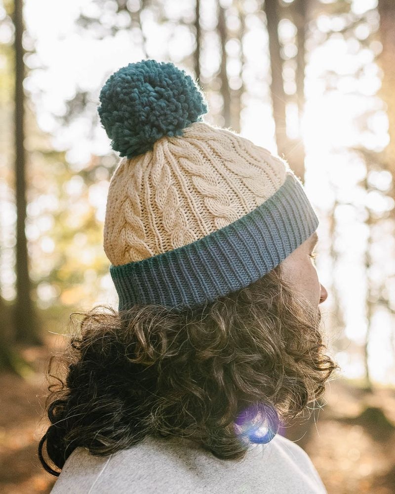 Women's Passenger Stoke Bobble Hat Oatmeal | US-TDEPJM512