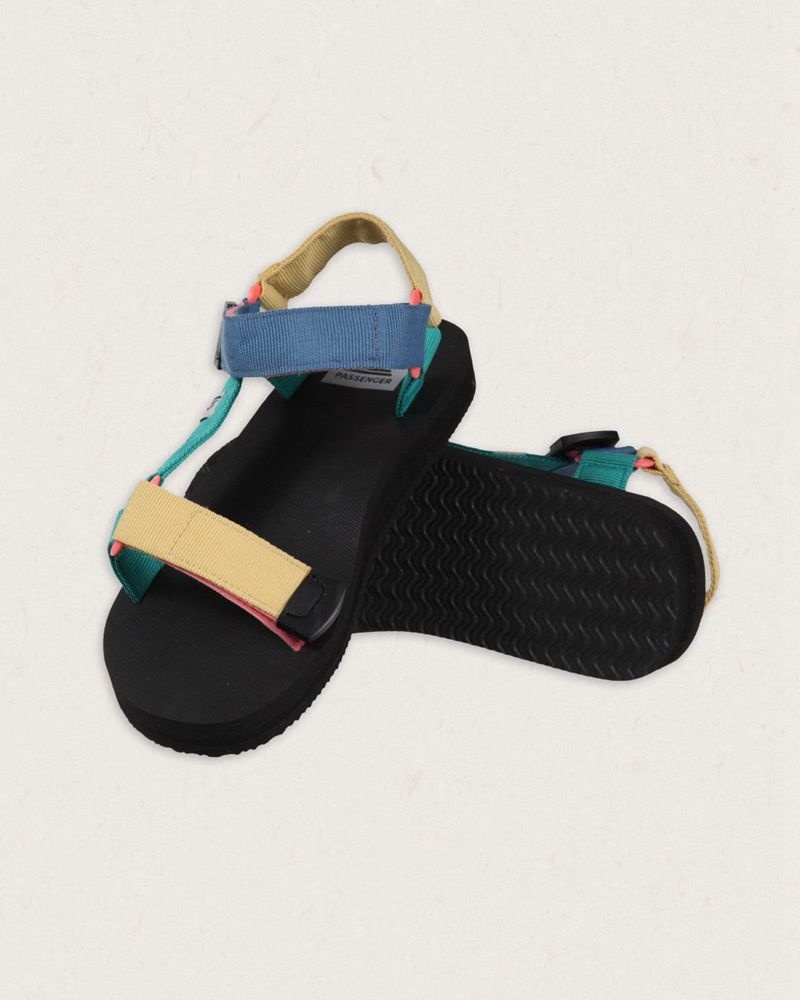 Women's Passenger Venice Sandals Multi Colour | US-NWPRJZ078