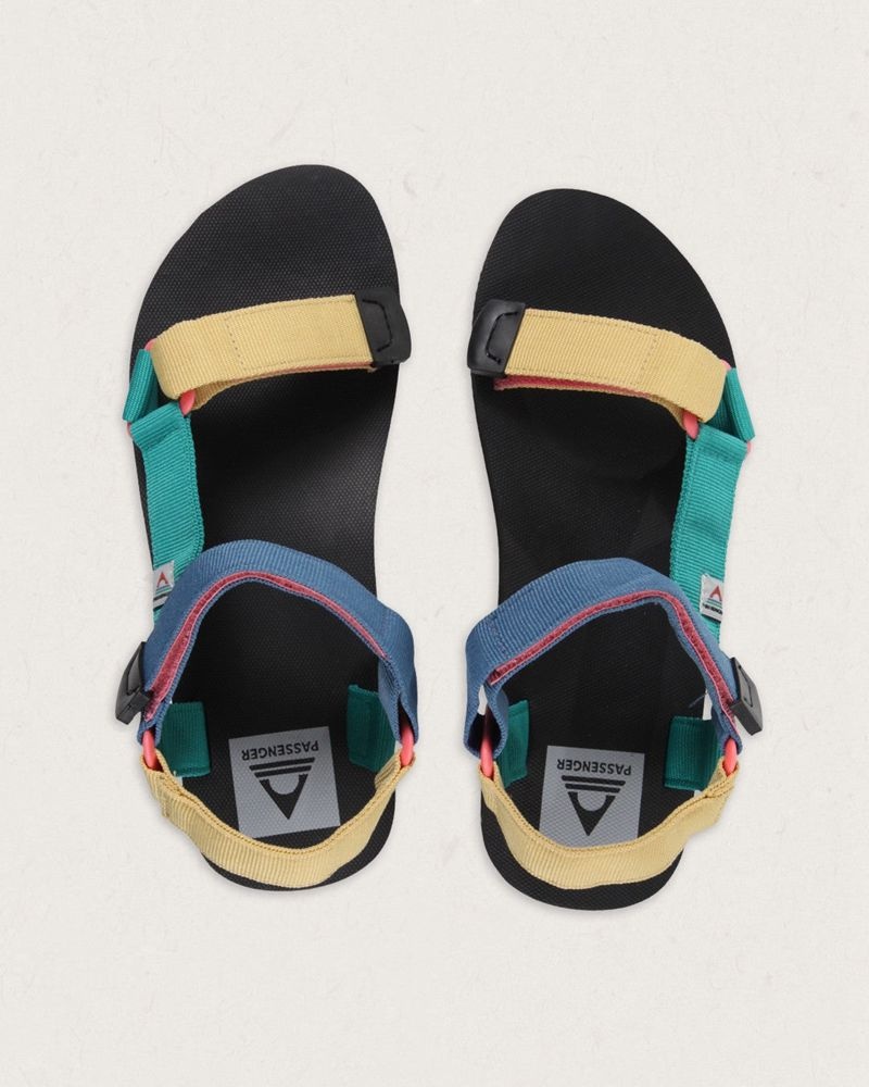 Women's Passenger Venice Sandals Multi Colour | US-NWPRJZ078